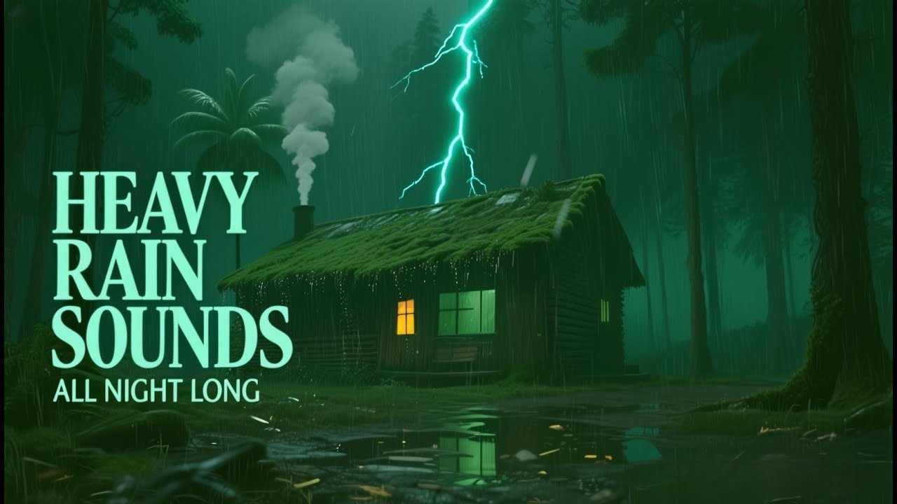 Forest Rainstorm Ambience — Melt Anxiety and Sleep Effortlessly