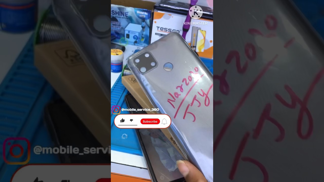 Realme narzo20 display change and back door #shorts #ytshorts #narzo20 #realme #display