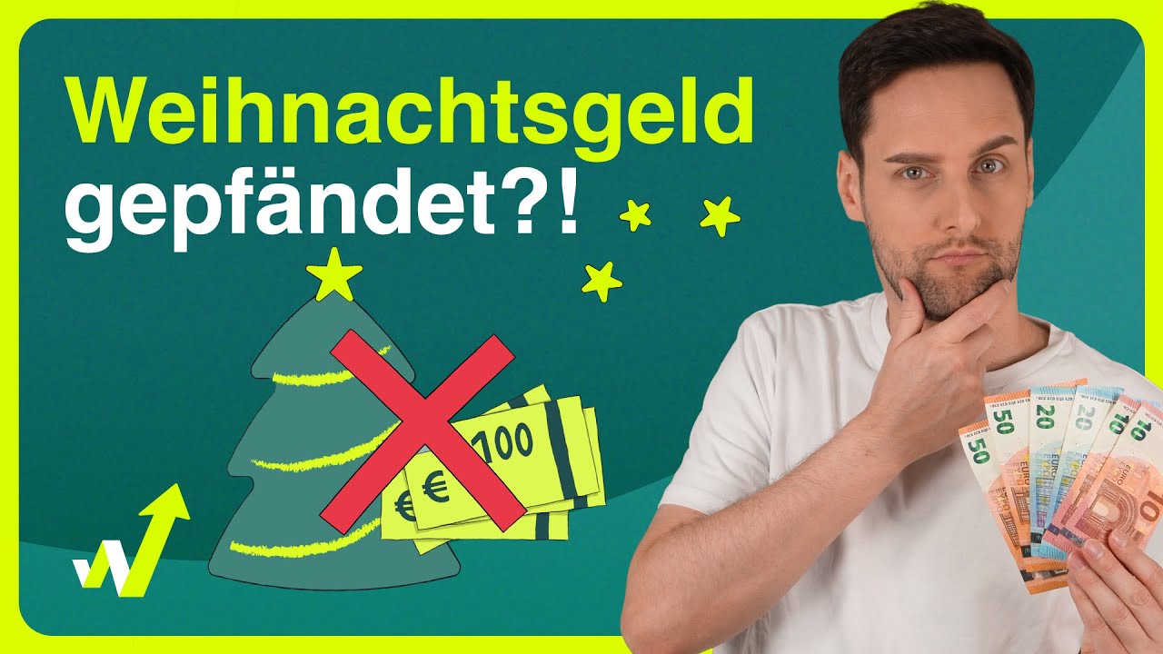 Ist dein Weihnachtsgeld pfändbar? 🎄💸