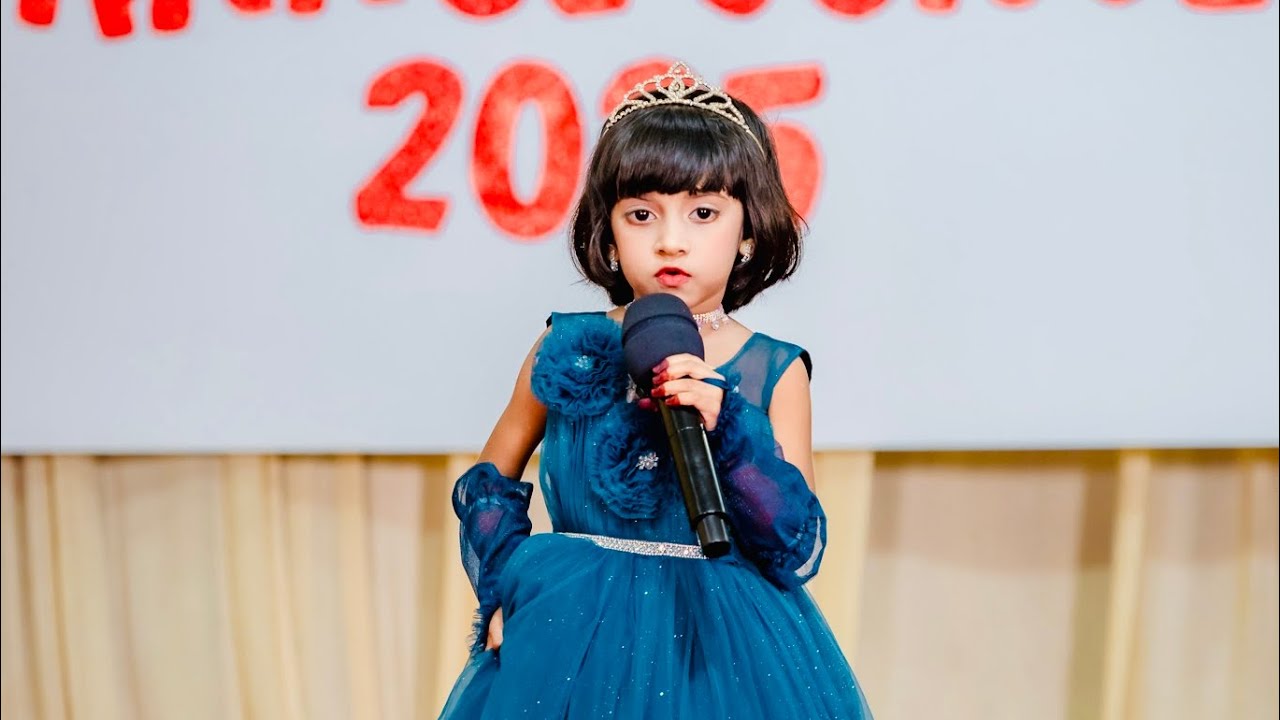  Princess costume Speech 👑| Preschool Stage | Annual Concert|Little wonder preschool-2025