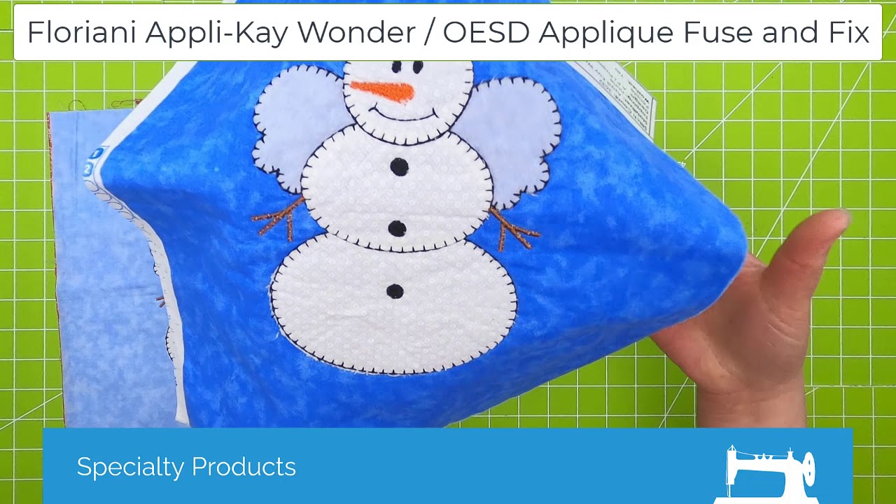 Stabilizing 101 - Overview of Specialty Stabilizers for Sewing & Machine Embroidery