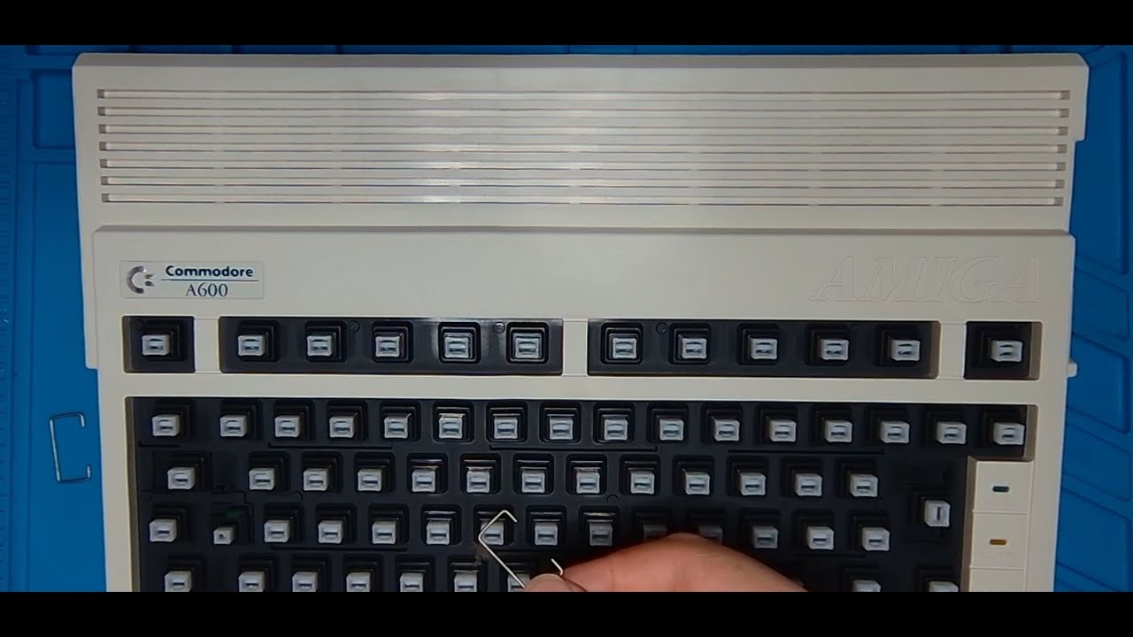 Amiga 600 Restauration / Recap und Repair Teil 3 / 3