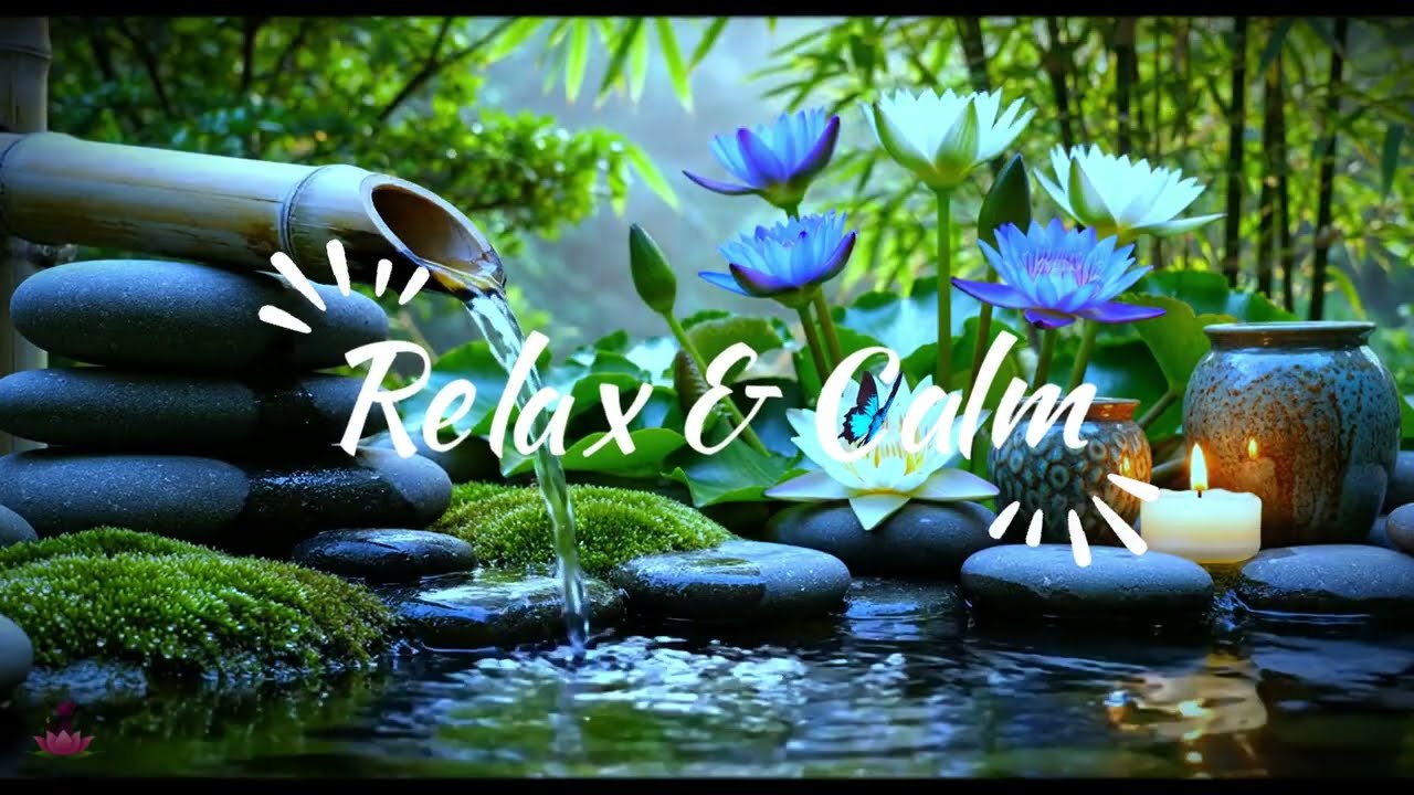 Drift Into Sleep | Relaxing Music &  Water Sounds for Insomnia, Anxiety & Stress Relief 😴🌿💦
