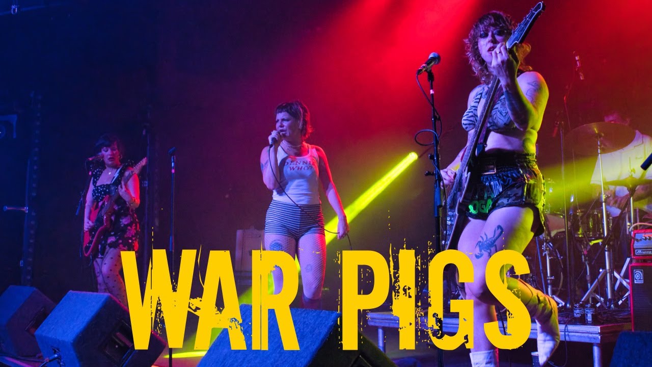 Panic Shack - War Pigs (Black Sabbath Cover) Live at Rescue Rooms, Nottingham 2025 | Punk Rock Power