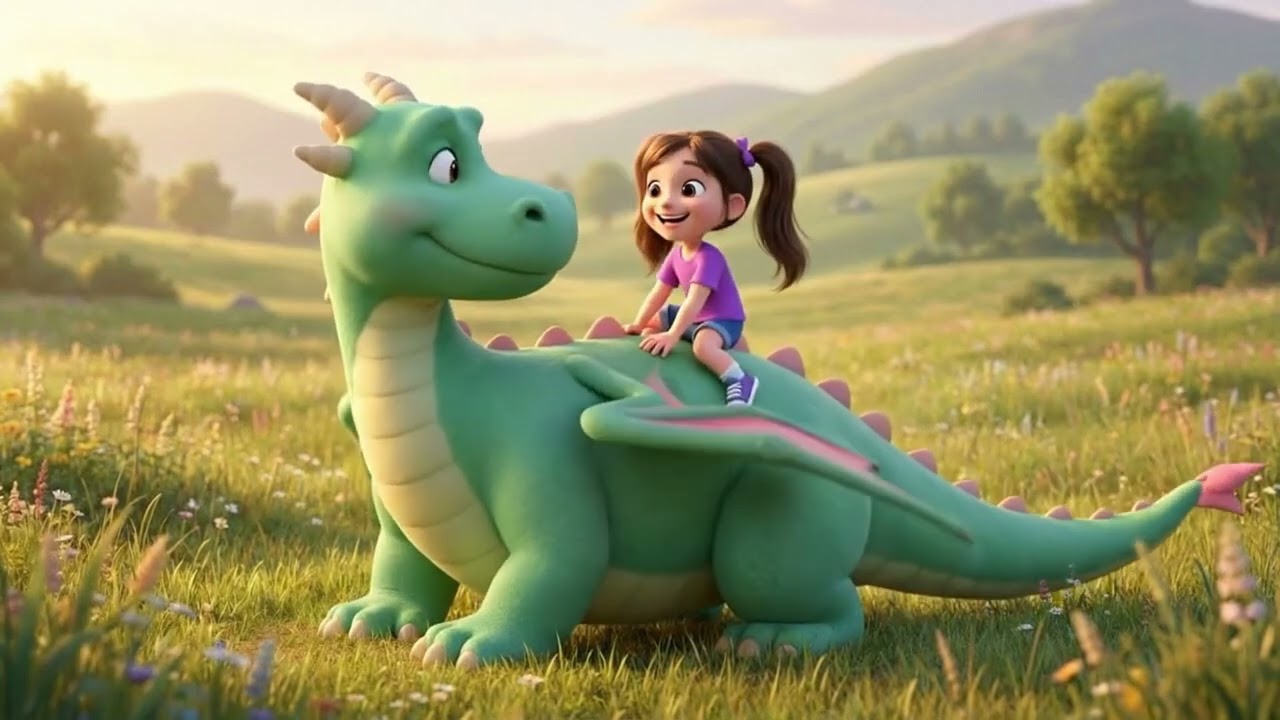 My Little Dragon Friend  Cute Kids Song About Friendship & Adventure