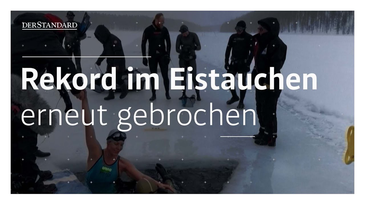Neuer Rekord im Eistauchen