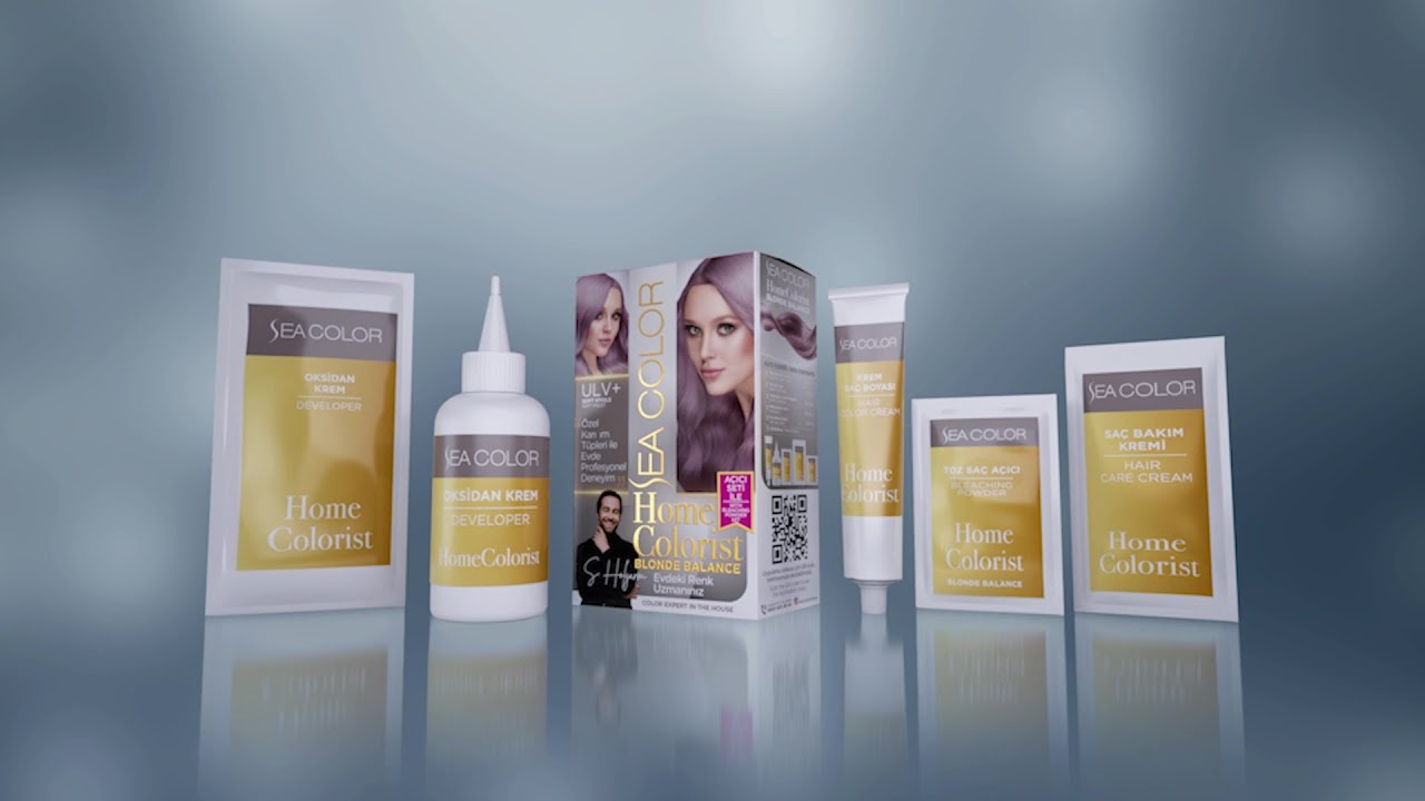 Sea Color Home Colorist - Blonde Balance | Saç Boyası Uygulama / How To Apply Hair Color