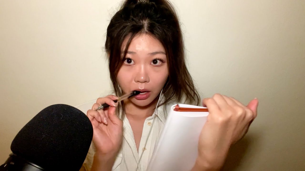 ASMR ROLEPLAY | can I draw you? 👩🏻‍🎨🖋️