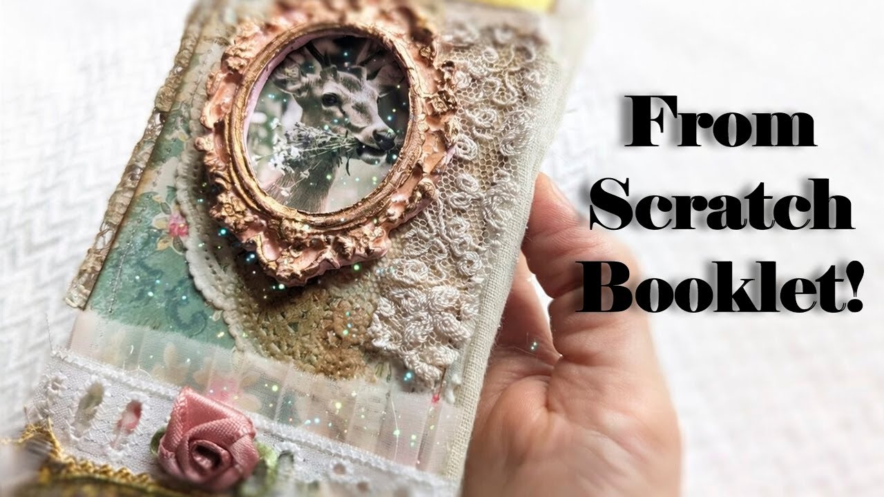 DIY Accordion Tag Booklet | Elegant Junk Journal Tutorial for Beginners #jjmadness