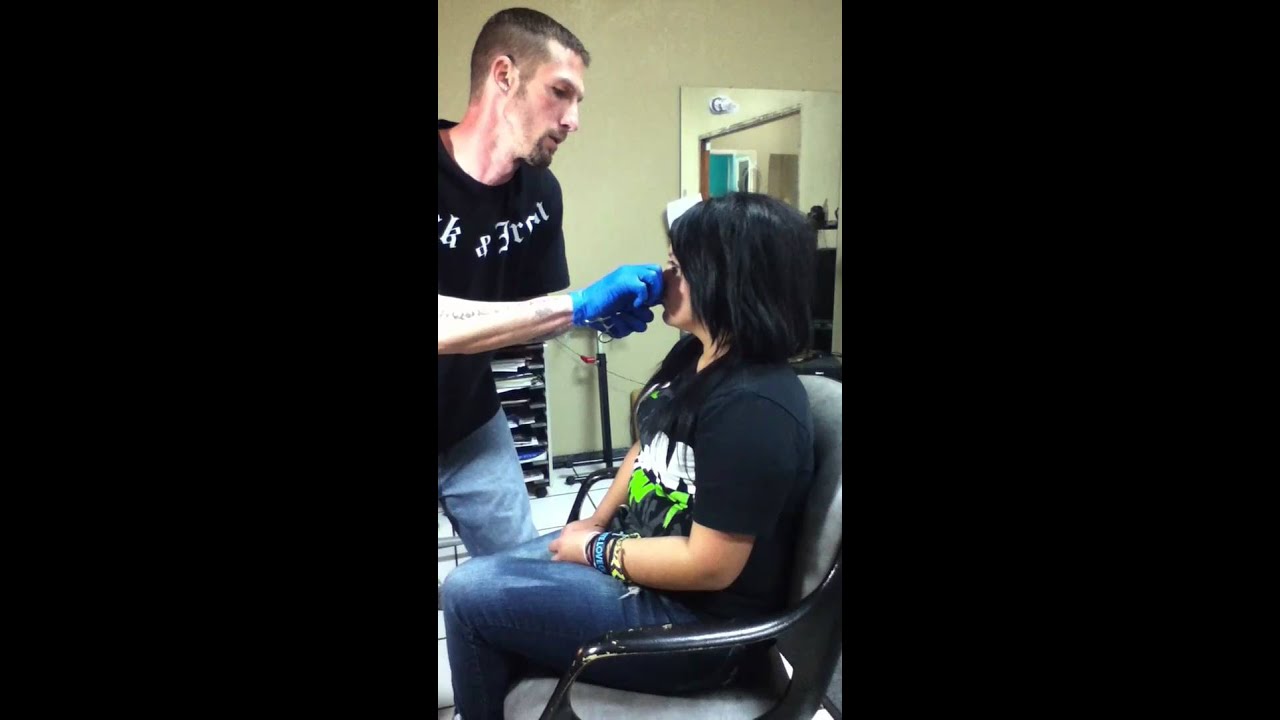 Gettin Pierced up