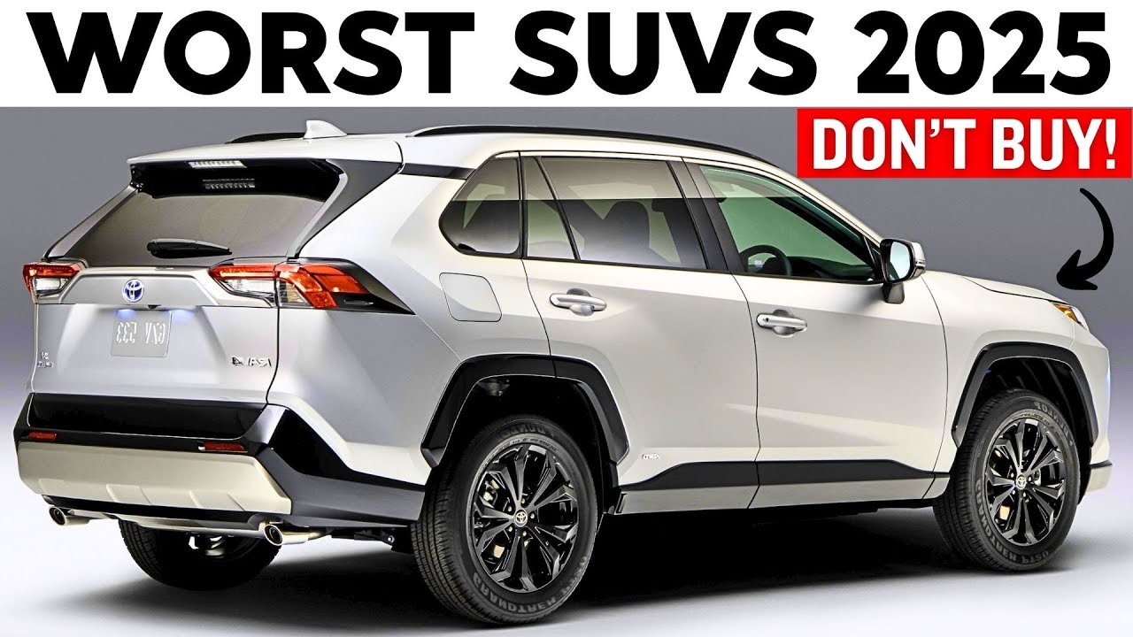 3 BEST & 4 Worst SUVs 2025! According to Consumer Reports!