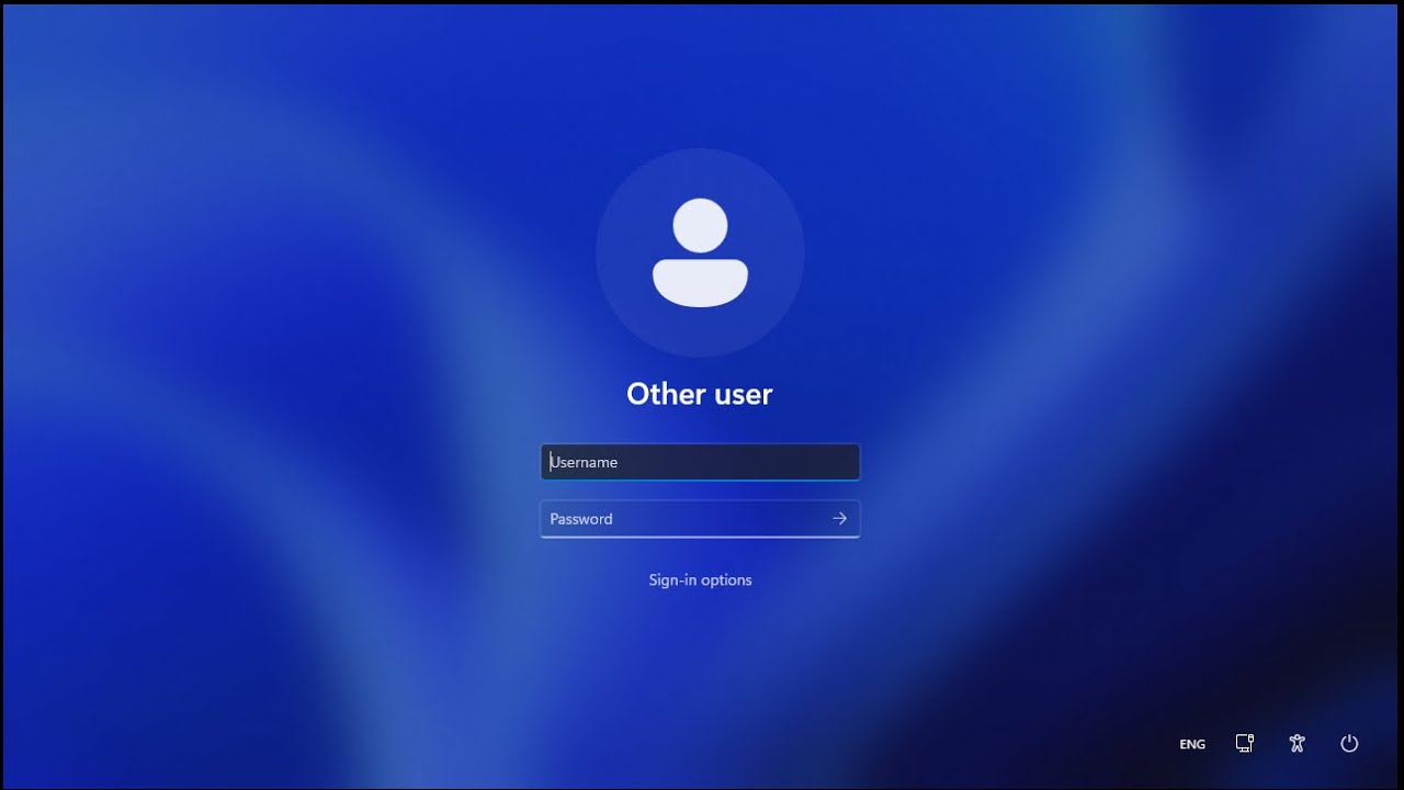 How to enable Login as other user (Windows 11,  Non domain)