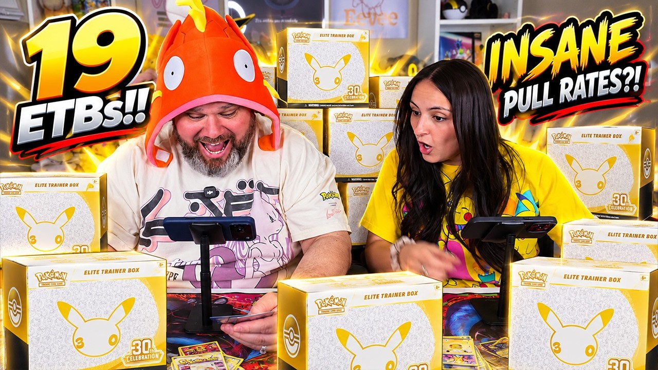 Otworzyliśmy 19 pudełek Pok&eacute;mon 30th Celebration ETB (SZAŁOWE TRAFIENIA)