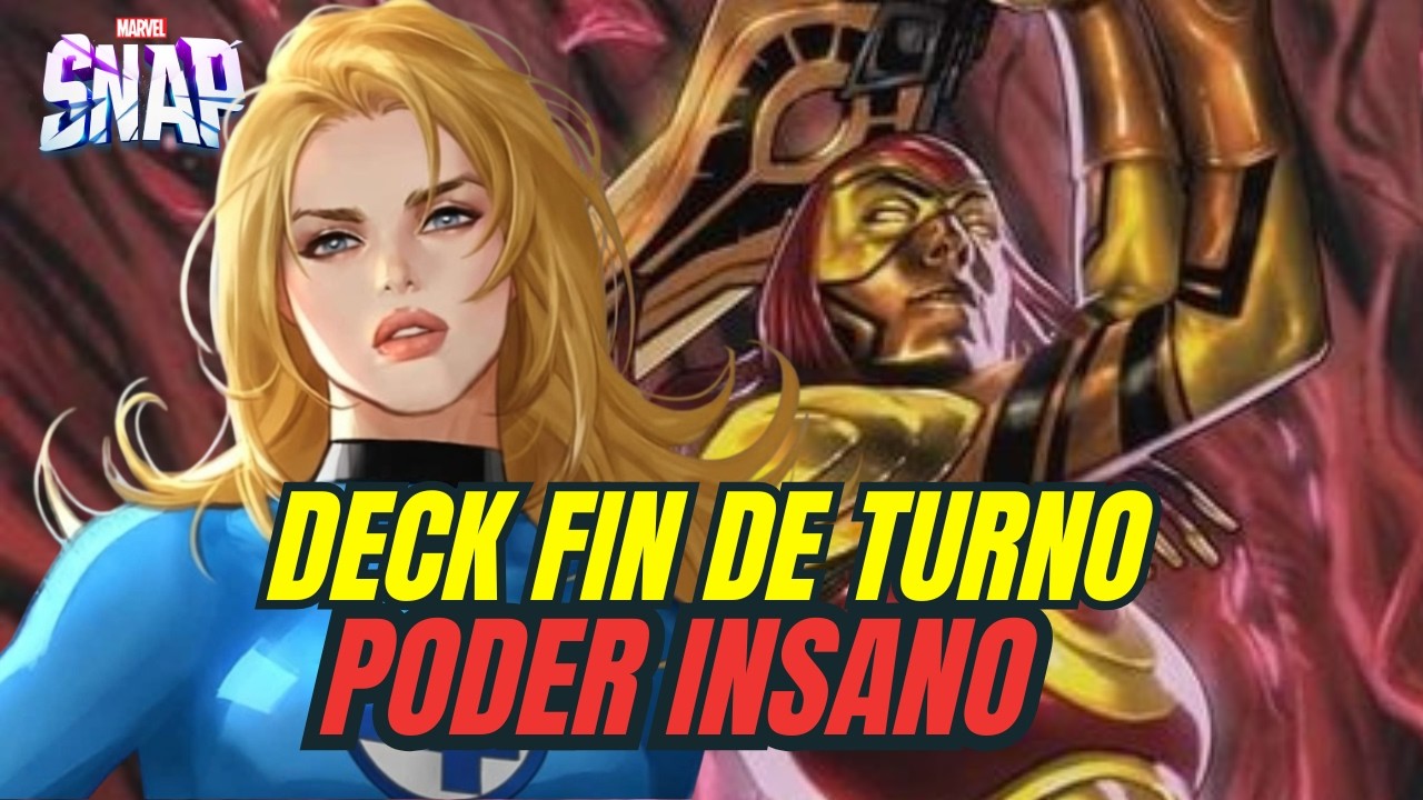 Este DECK GANA al FINAL 😱 Invisible Woman + Isca la Invicta | Marvel Sna
