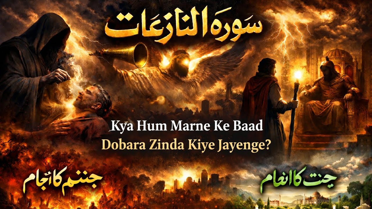 Kya Hum Marne Ke Baad Dobara Zinda honge | Surah An-Nazi'at Full Video #surah An-Naziat #Akhirah