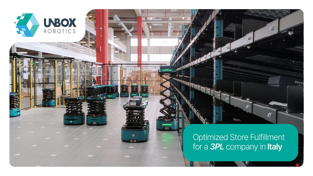 Mobile Robot Sortation 1,200 Parcels Per Hour, Deployed in 6 Weeks