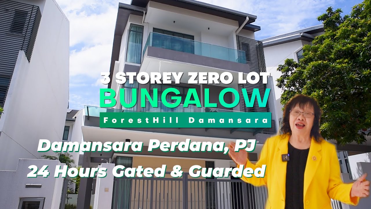 ForestHill Damansara Perdana PJ l New Zero Lot Bungalow l Clubhouse with Pool l Gated & Guarded