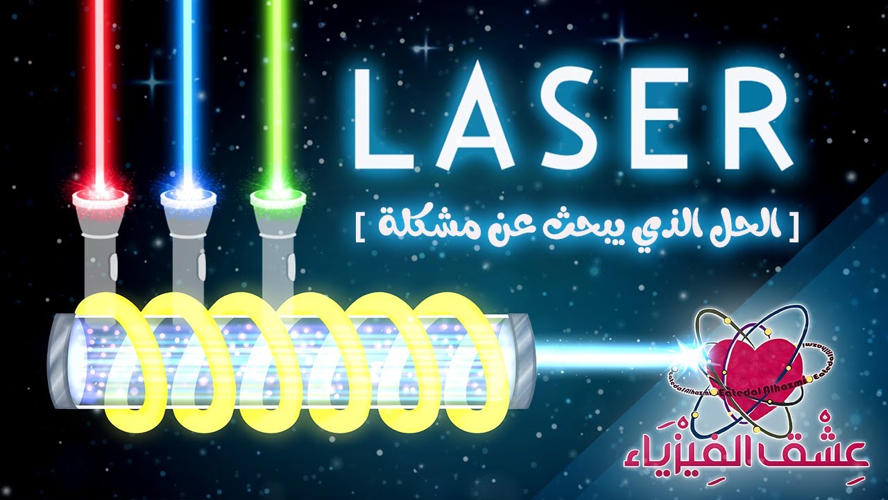 الليزر - الحل الذي يبحث عن مشكلة -  |  LASER  | عشق الفيزياء