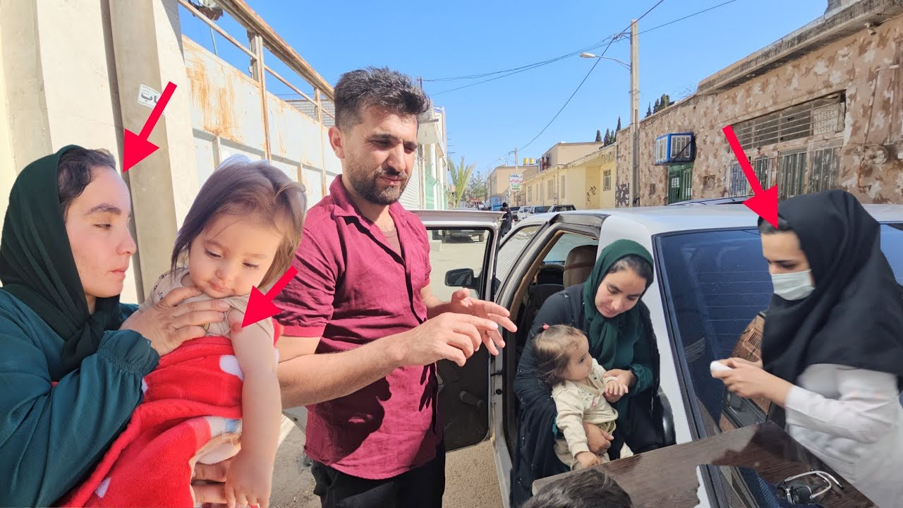 When the hearts of parents tremble... Nika's sudden illness and Imran and Fereshteh's tears