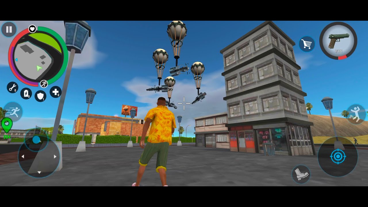 Flying Bike in Air in Insomnia Revenge || Real Gangster Crime new version