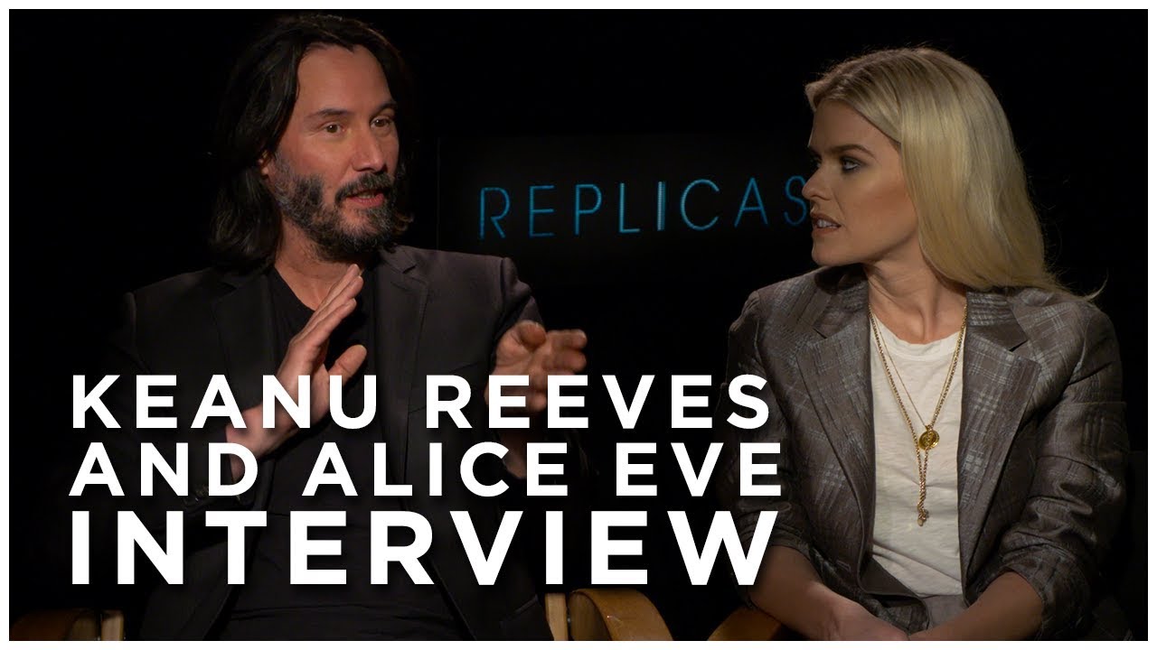 Keanu Reeves and Alice Eve Interview | Replicas
