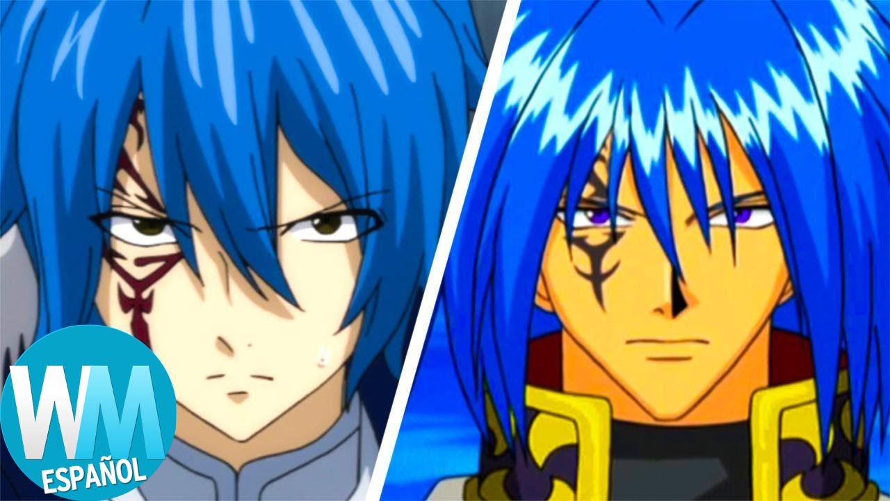 ¡Top 10 Personajes de ANIME Que se ven IDENTICOS!