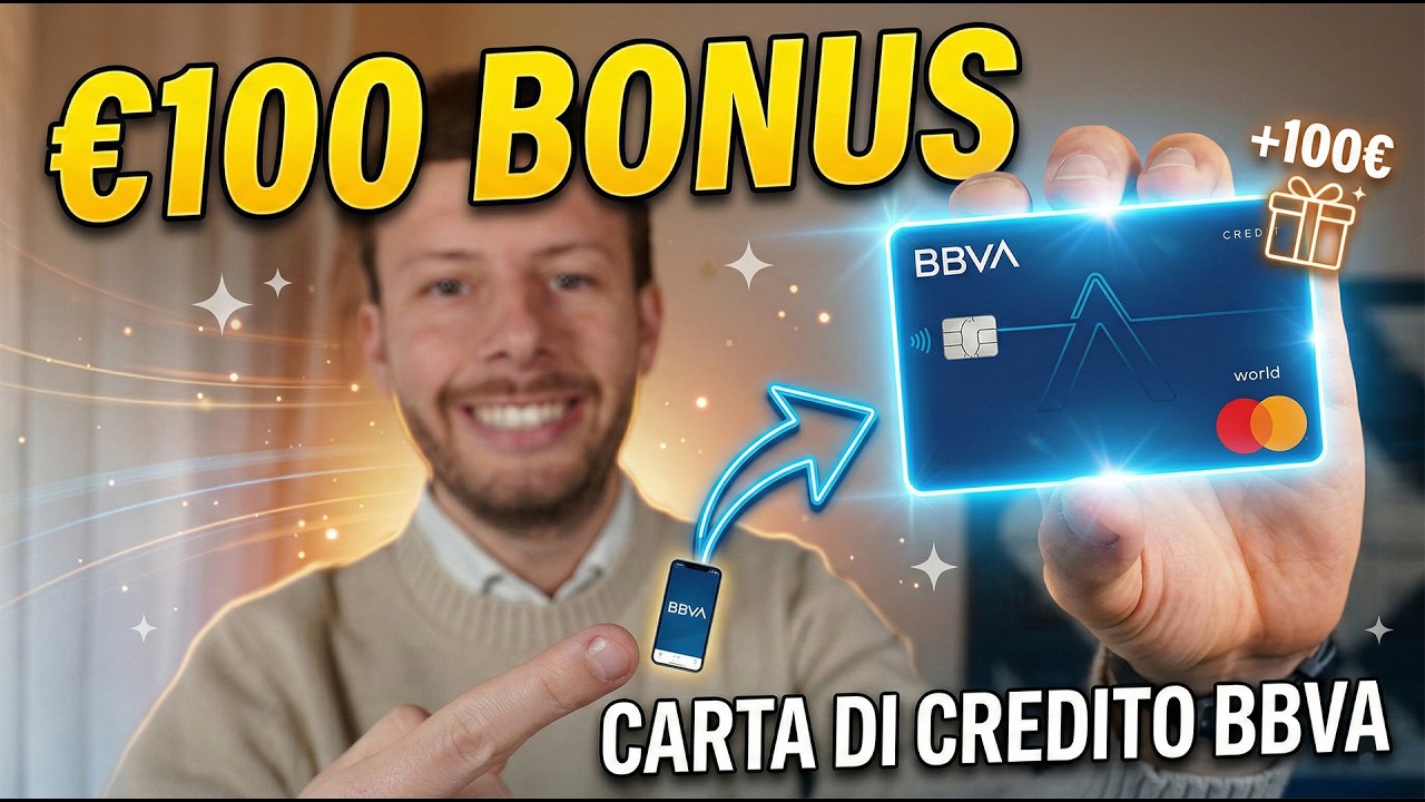 Recensione Carta di Credito BBVA - 100€ Cashback e Costi Azzerati