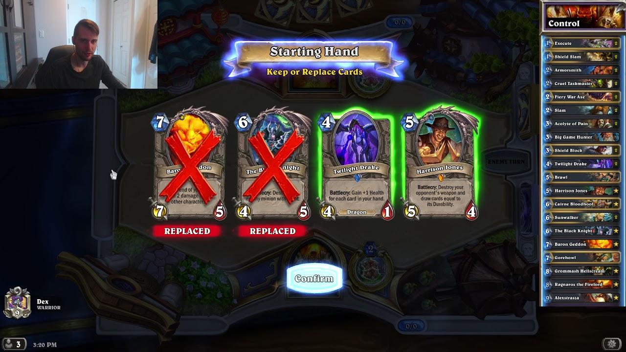 Hearthstone: Back to Winning With Classic Control Warrior!