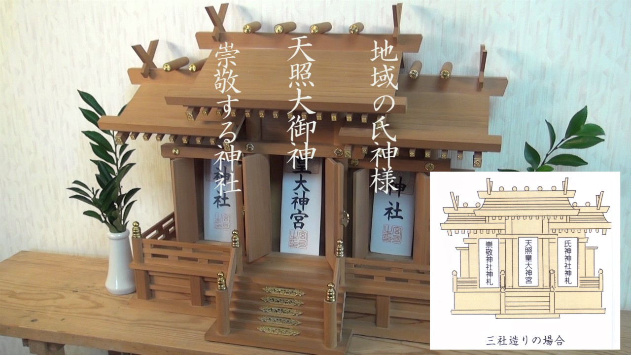 神棚の御神札（おふだ）について