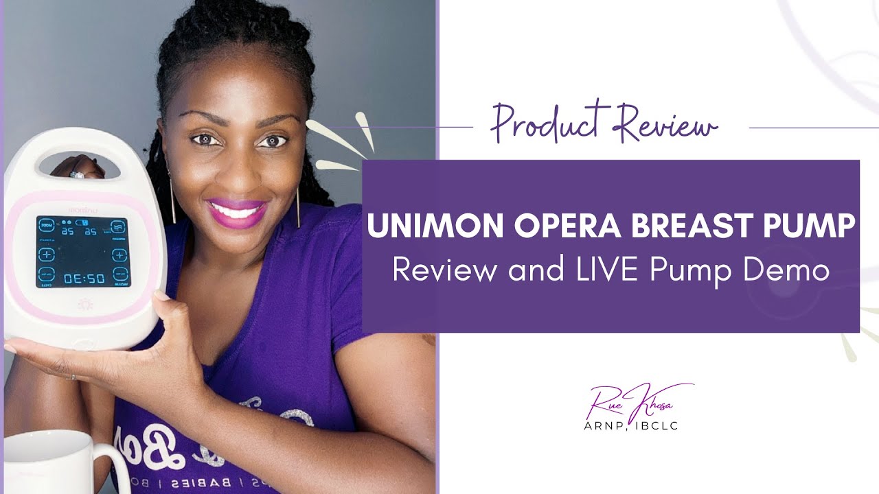 How to use the Unimom Opera Breast Pump - Review and LIVE Pumping Demo
