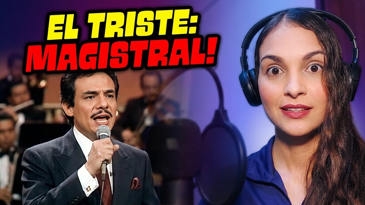 JOSÉ JOSÉ | El Triste En Vivo | Esto Es Magistral 😱 | REACTION & ANALYSIS