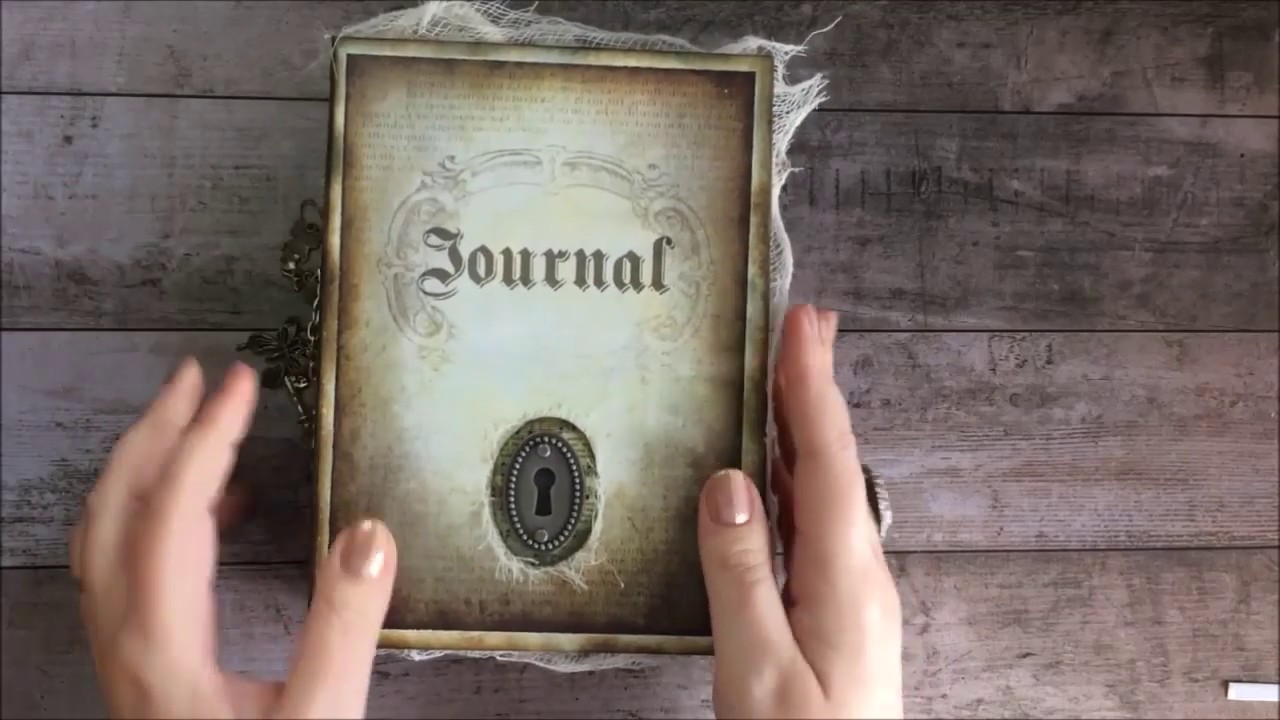 Mysterious Woman Journal Flip Through