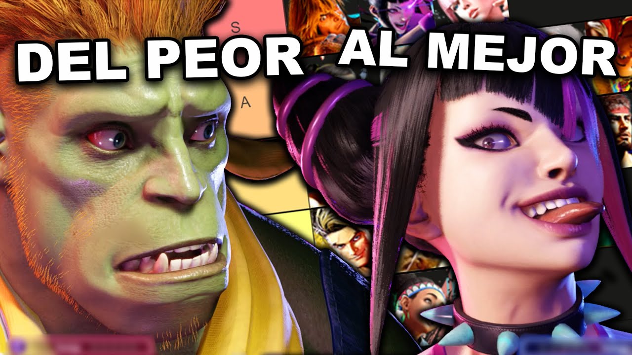 Del PEOR al MEJOR Personaje de STREET FIGHTER 6 | TIER LIST
