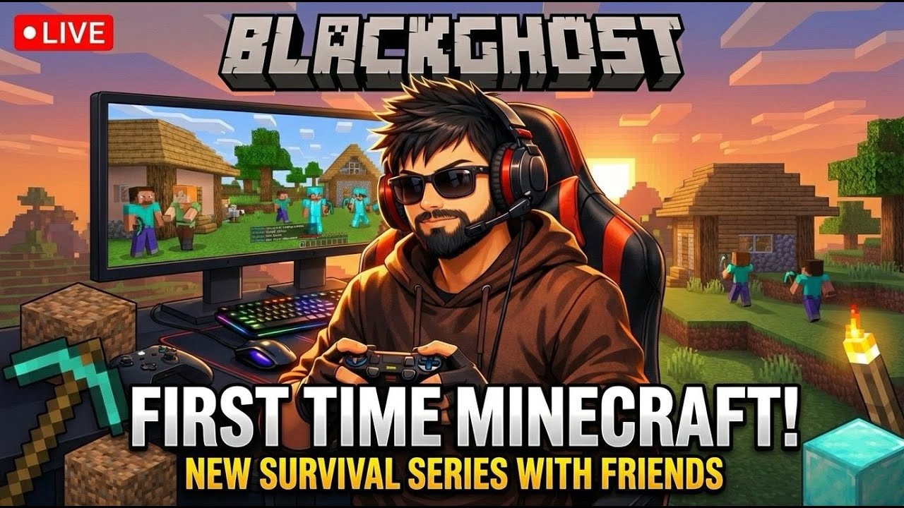 First House Of  The Series | 3 Friends, 1 Braincell: Minecraft Survival Ep. 4