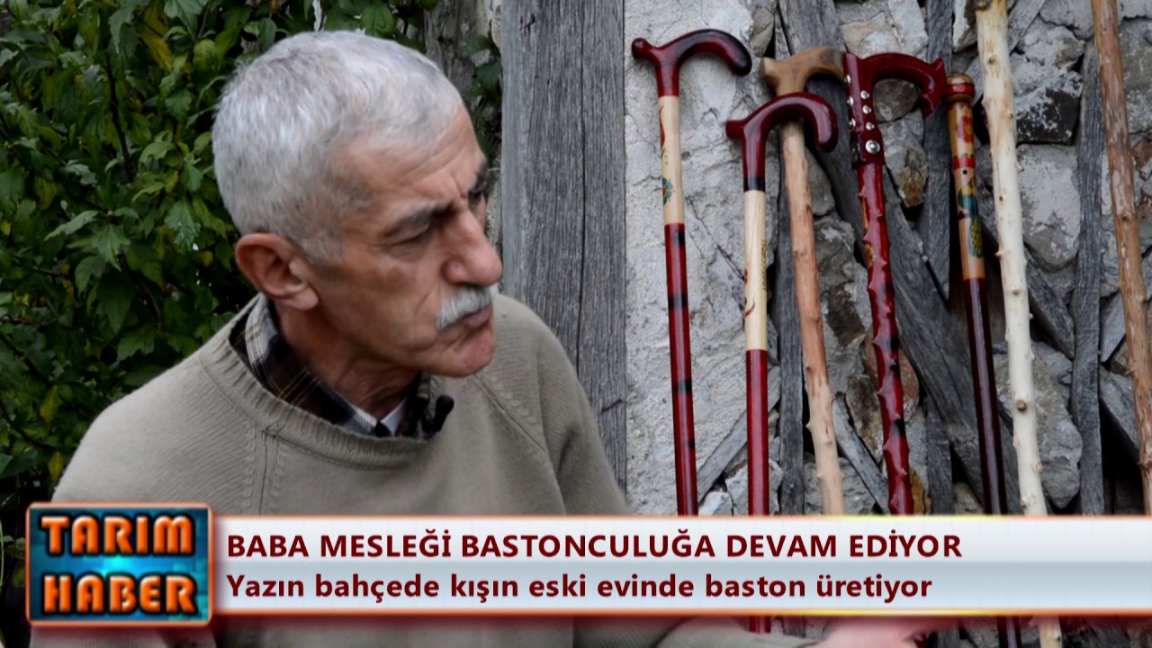 Baba mesleği bastonculuğa devam ediyor