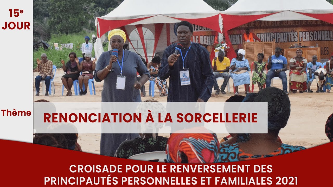 15e  JOUR  CRPPF 2021 - RENONCIATION À LA SORCELLERIE