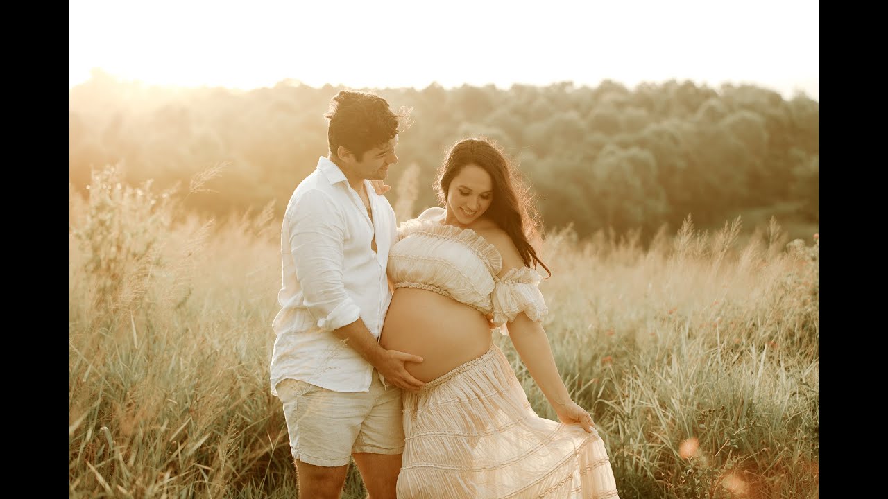 Golden Hour Maternity Session Film