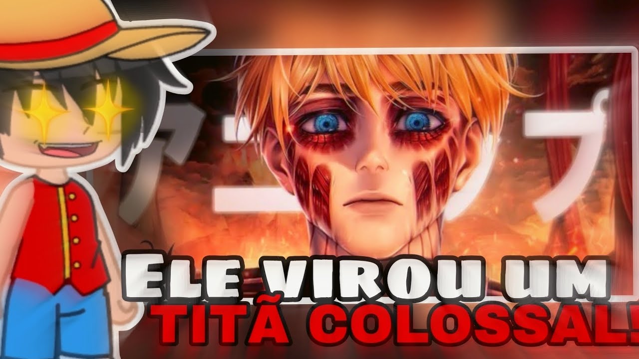 Chap&eacute;us de Palha (East Blue) reagem a Armin | Colossal | Anirap {SD)