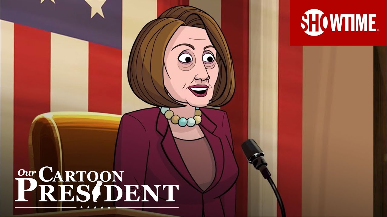 'Cartoon Pelosi Fights Off Calls For Impeachment' Ep. 203 Cold Open | Our Cartoon President