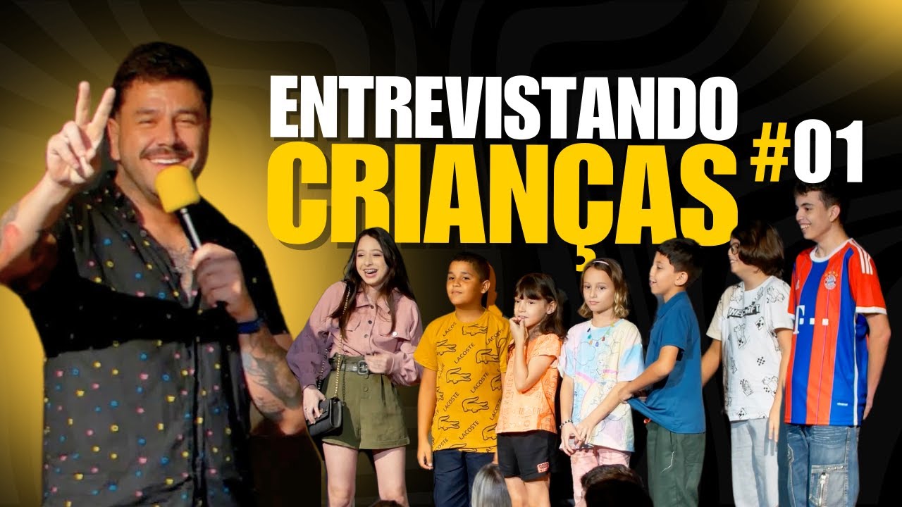 SERGINHO LACERDA - ENTREVISTANDO CRIANÇAS #01