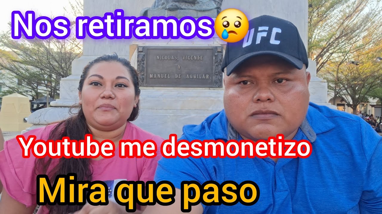 YOUTUBE  ME QUITO LA MONETIZACIÓN😢🇸🇻