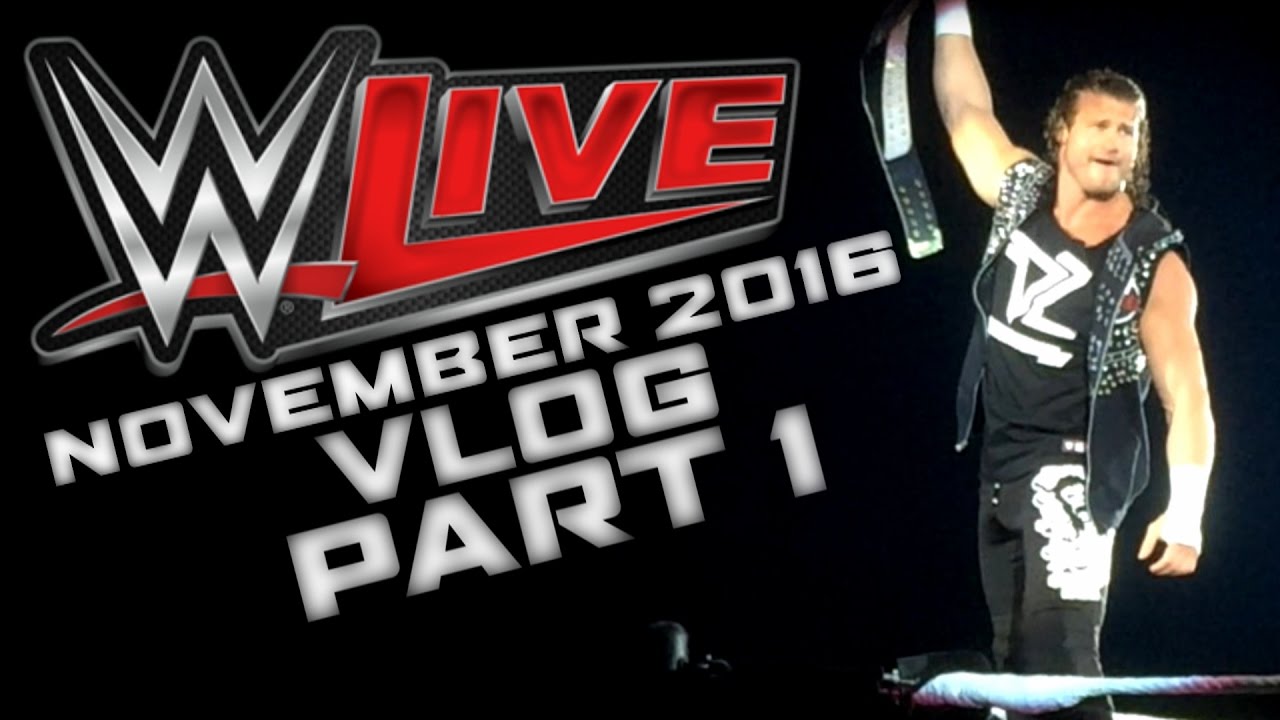 WWE Live | Newcastle | November 2016 | VLOG ft. Face Reveal (PART 1)