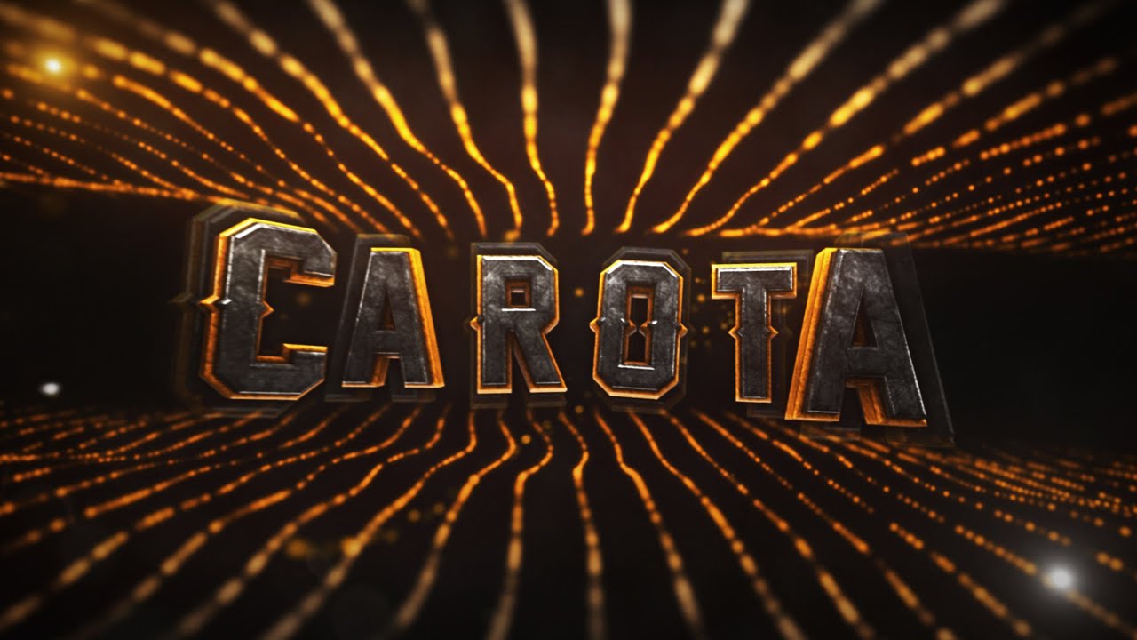 | INTRO FOR CAROTA | C4D & AE | 4K 60FPS |