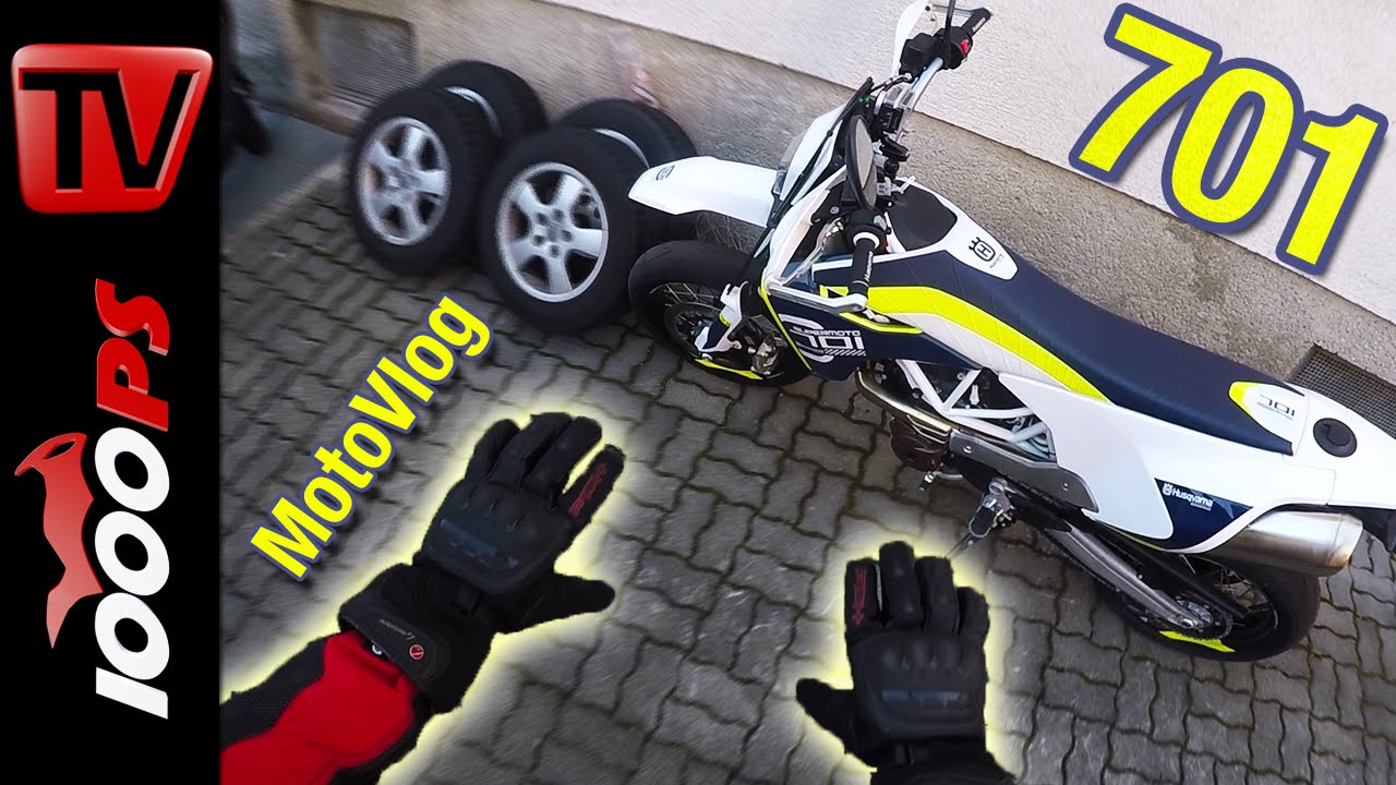 Husqvarna 701 Supermoto Test | K.OTs Motovlog - 60FPS