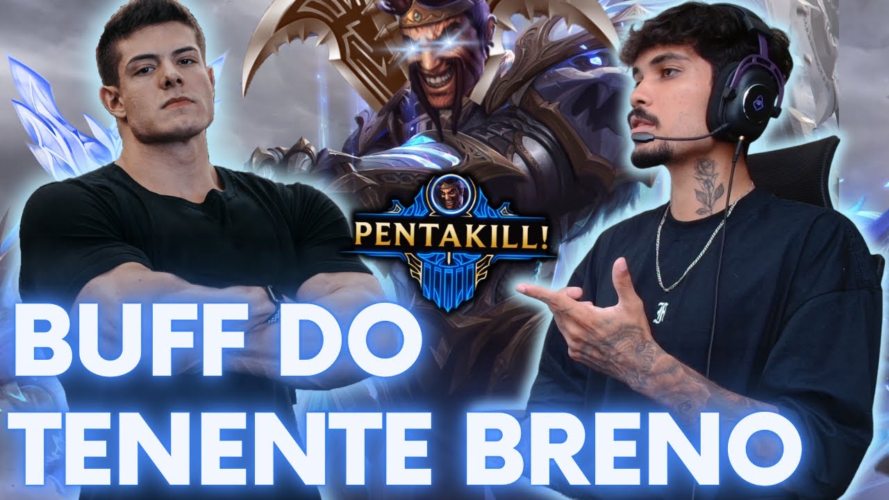 DRAVEN VOLTOU COM PENTA 1V9 COM O BUFF DO @Tenente Breno Freire  🔥💀#leagueoflegends #leagueoflegendsbrasil