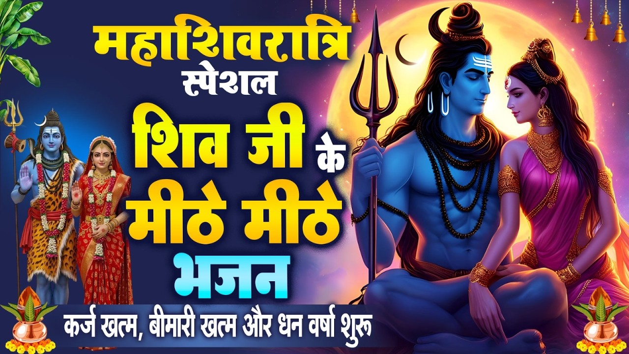 महाशिवरात्रि स्पेशल शिव जी के मीठे मीठे भजन~कर्ज ख़त्म~बीमारी खत्म~धन वर्षा शुरू~Mahashivratri Bhajan