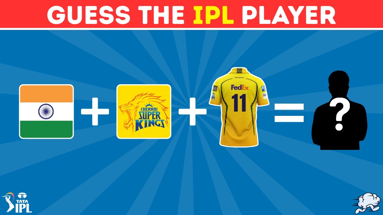 Угадай игрока IPL 2026 по стране, команде и номеру на джерси 🏏🔥 | Только настоящие фанаты IPL наб...