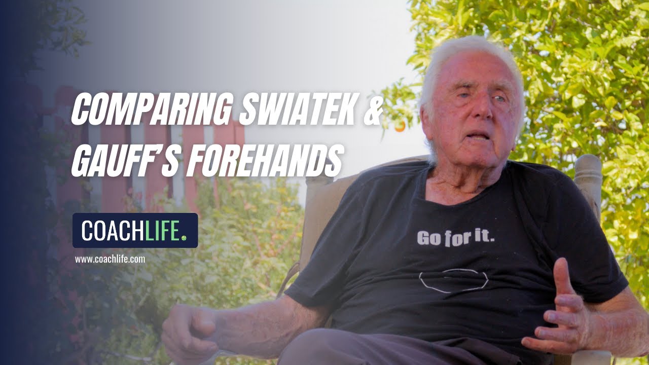 The greatest coach ever analyzes Coco Gauff and Iga Swiatek's forehands