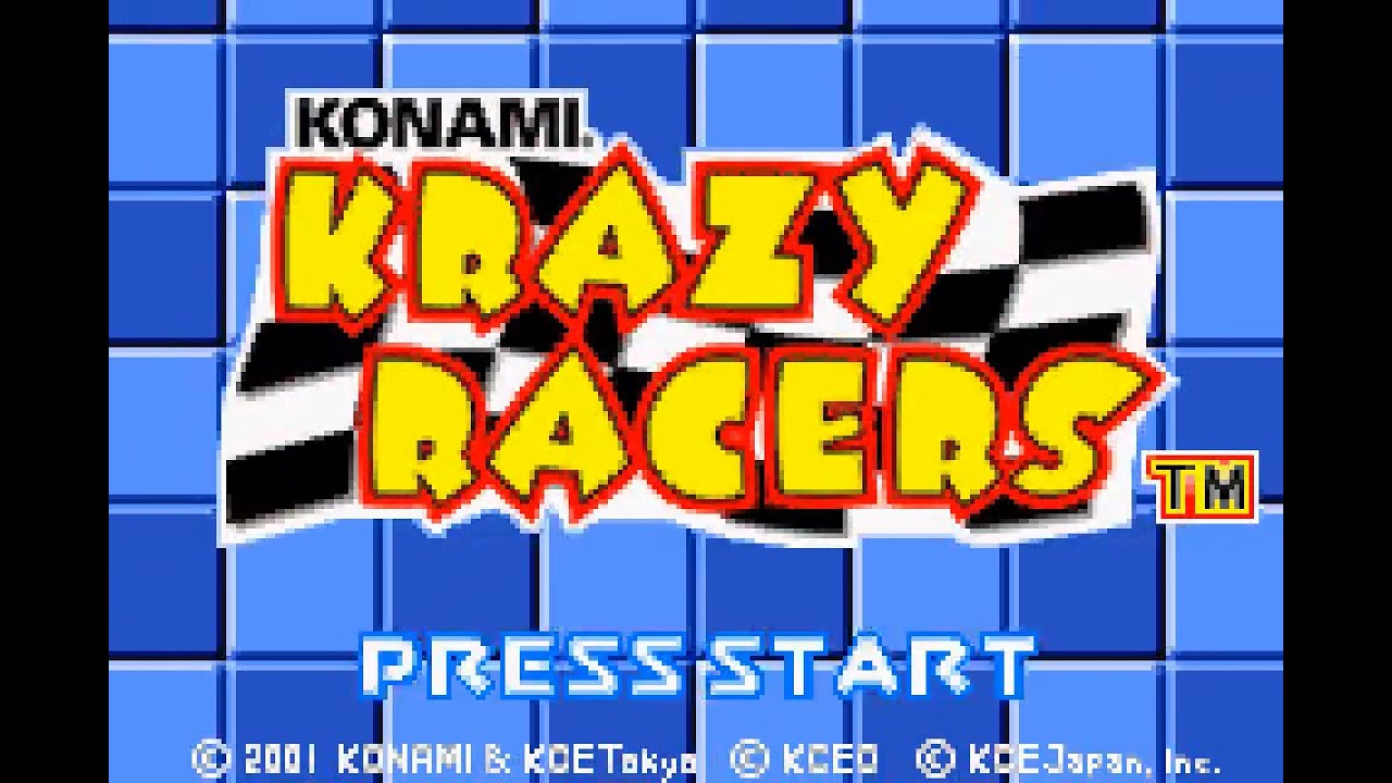 Game Boy Advance Longplay [375] Konami Krazy Racers (US)