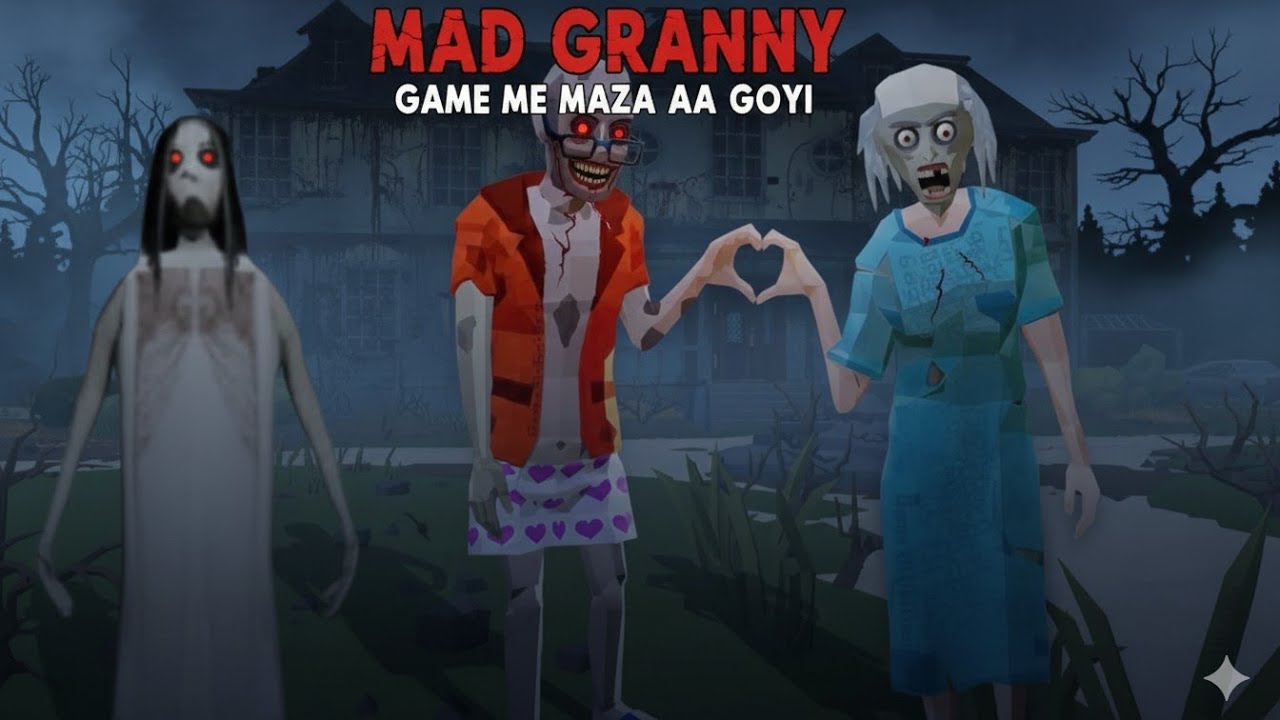Mad Granny Horror Game | Scary Granny Escape | Mobile Horror Gameplay Hindi 